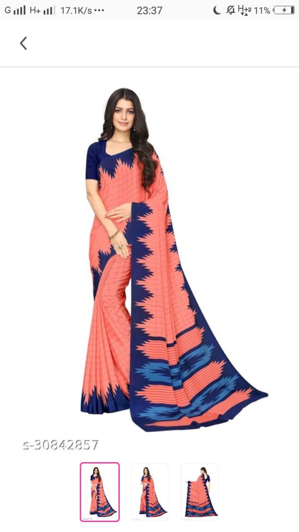 CRP_CM Saree Uniform – Italian Crepe
