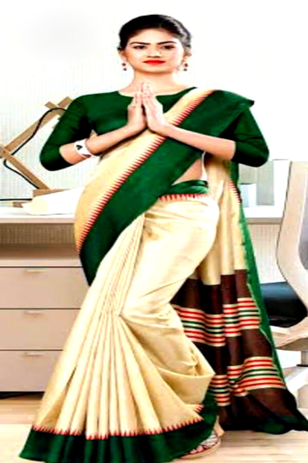 MBK Saree Uniform – Italian Crepe