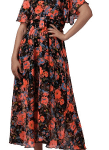 Pratyusha Georgette printed Aline Dress