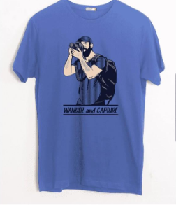 Men T shirt -F-PhotoGraph