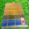 Minu Graceful Touch – Pure Cotton Embroidered Saree with Printed Elegance - Image 5